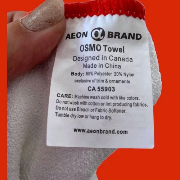 AEON OSMO QUICK DRYING X-LARGE BODY TOWEL (BNIB) - Picture 8 of 9